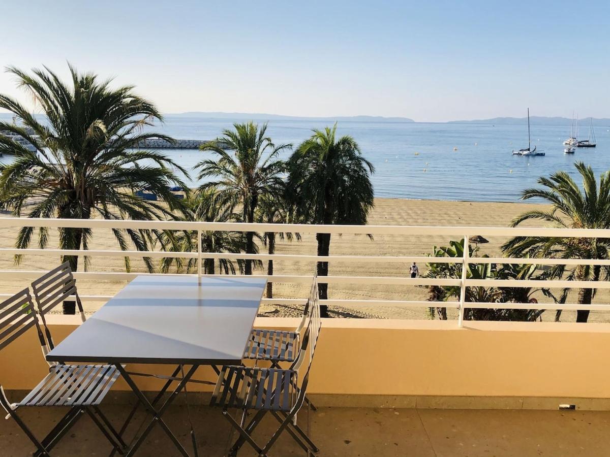 Appartement T3 Lumineux Traversant Totalement Neuf En Face De La Plage Front De Mer Vue Sur Les Iles Vue Mer Panoramique Assuree Residence De La Plage Centre Ville Du Lavandou 3Eme Etage Avec Ascenseur Appartement T3 Ле-Лаванду Екстер'єр фото